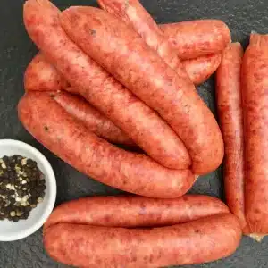 Cracked Pepper & Worcestershire Sausages
